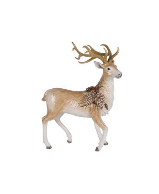 Fitz and Floyd - Fitz & Floyd Forest Frost Standing Deer Figurine