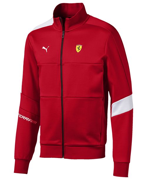Puma Men's Ferrari Colorblocked Track Jacket & Reviews - Coats ...
