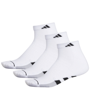 adidas 3-Pk Men's Cushioned Quarter Socks