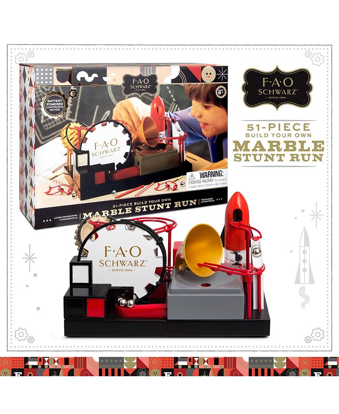 Fao schwarz build your own marble run hotsell stunt