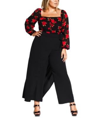 chic plus size pants