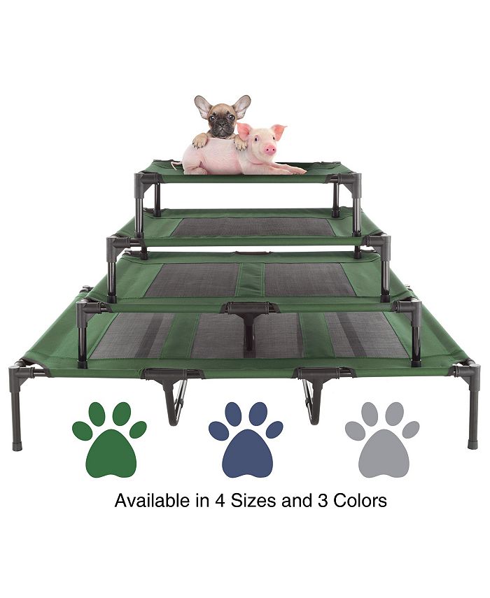 PetMaker Elevated Pet BedPortable Raised CotStyle Bed W/ NonSlip