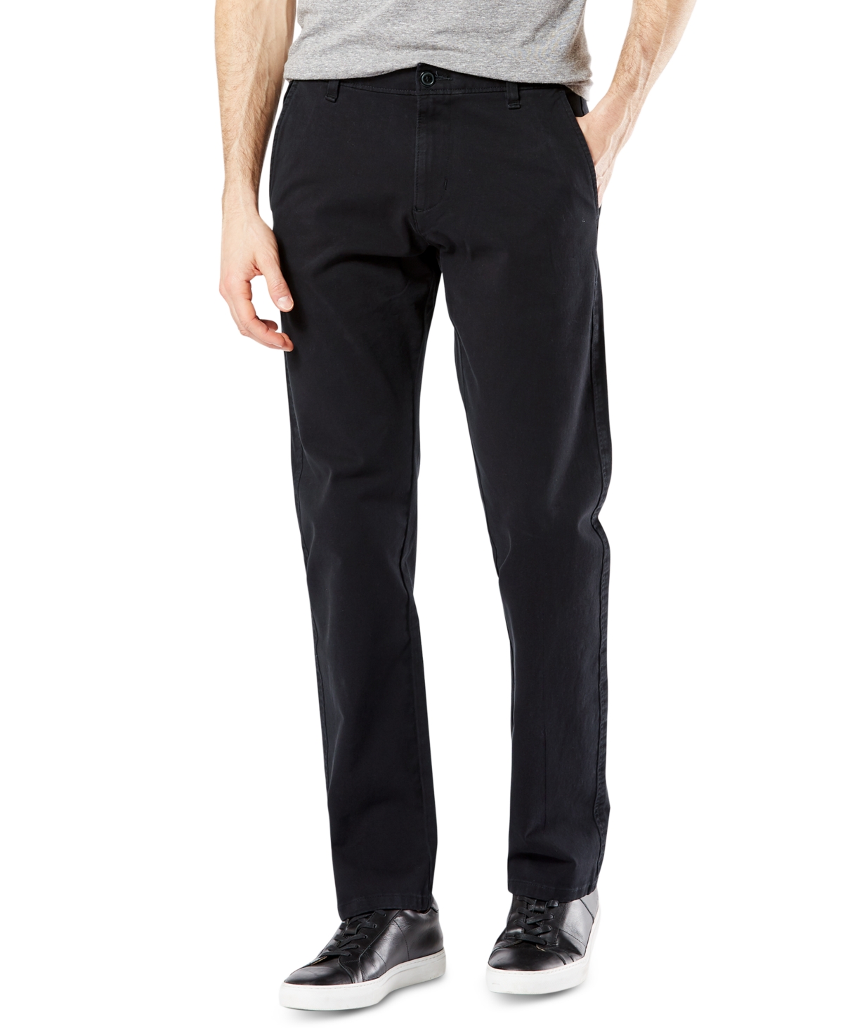 Dockers Men's Ultimate 360 Slim-fit Chino Pants In Black