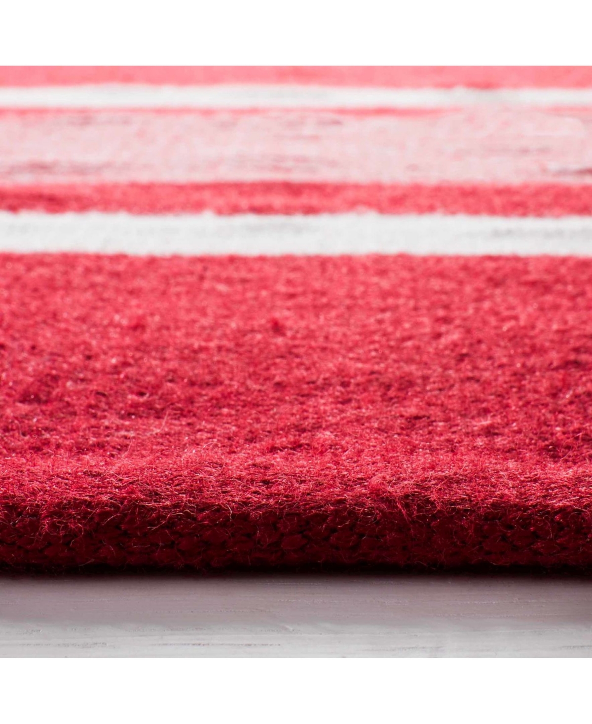 Lauren Ralph Lauren Hanover Stripe LRL2461DX Outdoor Area Rug - Red