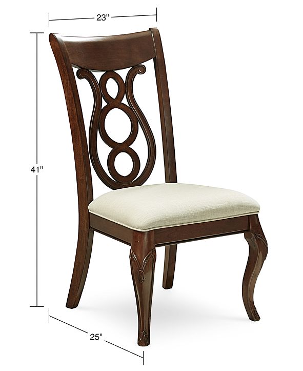Furniture Closeout! Bordeaux Upholstered Side Chair, Created for Macy&#39;s & Reviews - Furniture ...