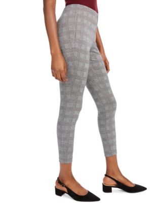 Maison Jules Plaid Pull-On Slim Fit Pants, Created for Macy's