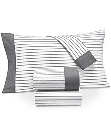 Printed Cotton Flannel 4-Pc. Queen Sheet Set, Created for Macy's