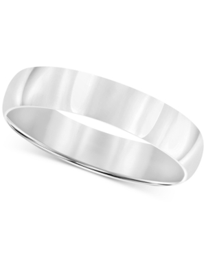 image of Polished Band in Sterling Silver
