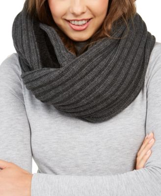 DKNY - Fleece-Lined Knit Infinity Scarf
