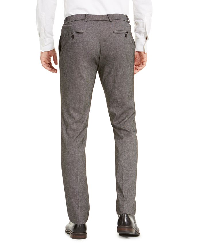 Tommy Hilfiger Men's Modern-Fit THFlex Stretch Knit Dress Pants - Macy's