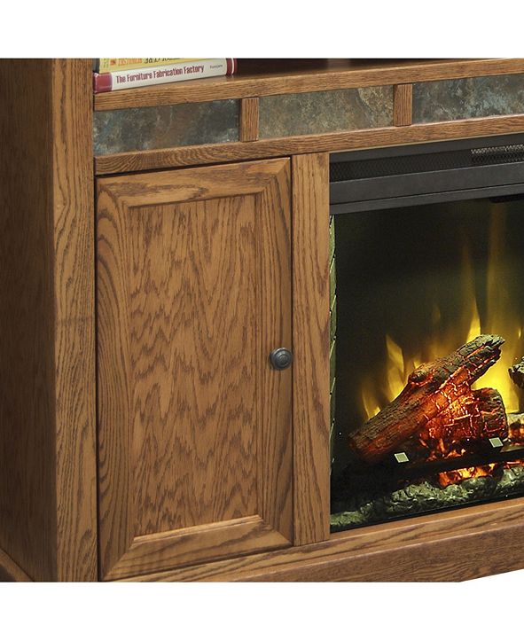 Legends Furniture Oak Creek 62&quot; Fireplace Console & Reviews - Furniture - Macy&#39;s