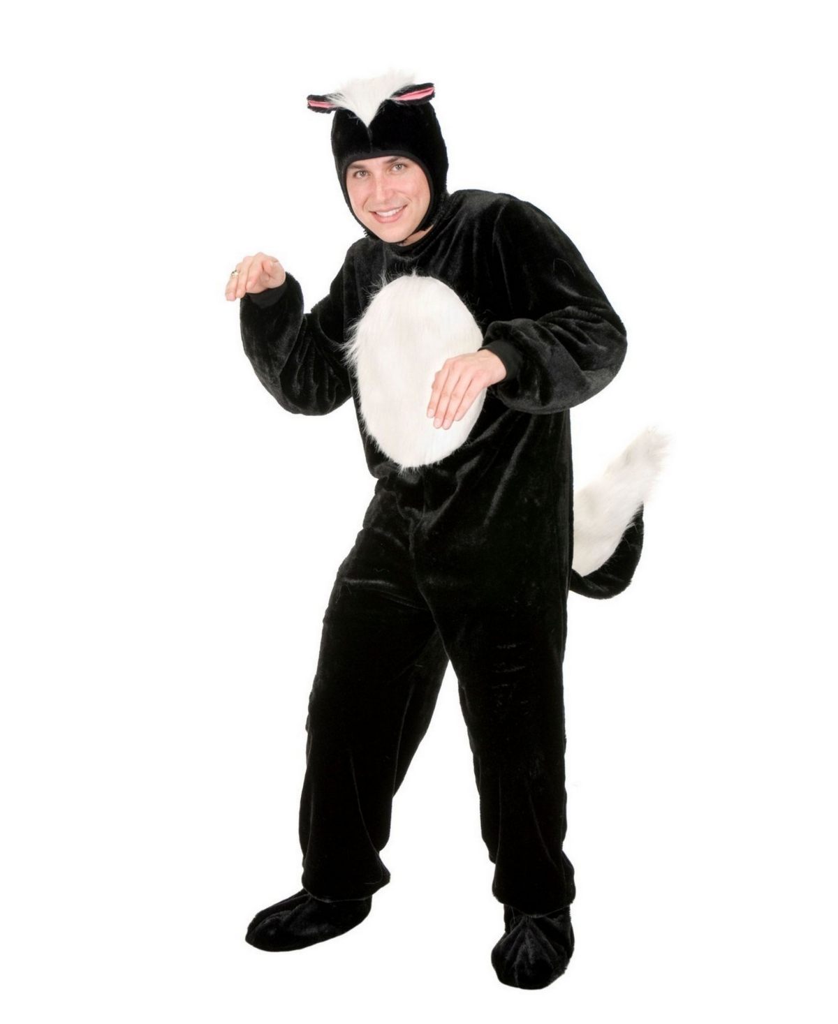 Skunk Adult Costume - Black