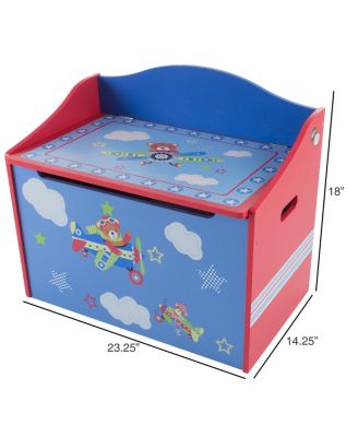 Trademark Global Toy Box - Storage Bench Seat By Hey Play