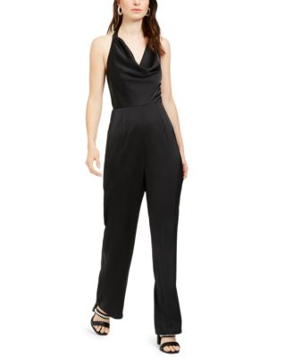 19 Cooper - Cowlneck Halter Jumpsuit