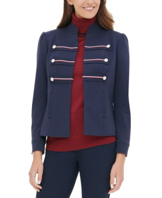 tommy hilfiger double breasted blazer