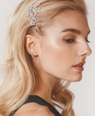 Crystal Star Cluster Bobby Pin