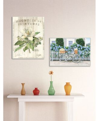 French Magnolias in Spring Wall Art Collection