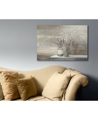 Willow Still Life Canvas Wall Art, 24" x 30"