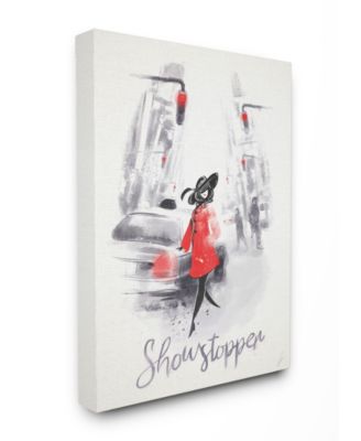 Showstopper Glam Fashion Canvas Wall Art, 30" x 40"