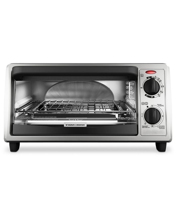 Black & Decker 4-slice Toaster Oven, Fryers, Furniture & Appliances