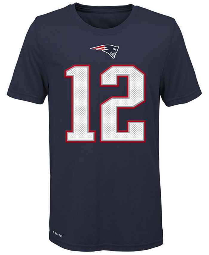 Nike Big Boys Tom Brady New England Patriots Pride Name and Number T ...