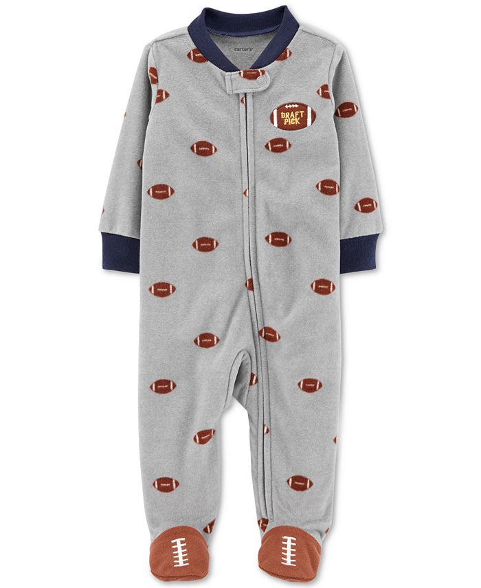 Carters zipper footie best sale