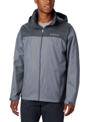 grey columbia rain jacket