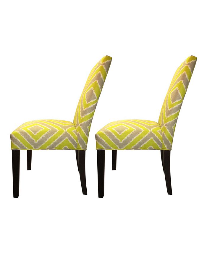Sole Designs Nouvea Upholstered Dining Chair Set, Set of 2 Macy's