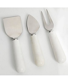 Laurie Gates Marble Cheese Knife Set