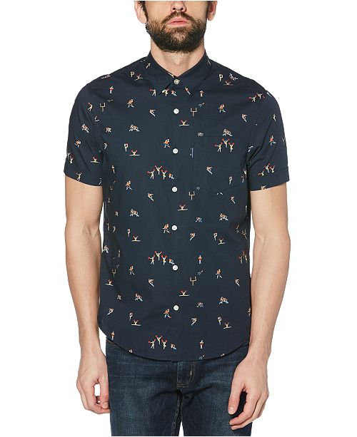 Original Penguin Men S Homecoming Graphic Shirt Reviews