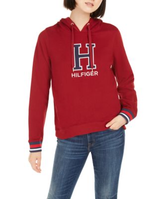 tommy hilfiger varsity hoodie