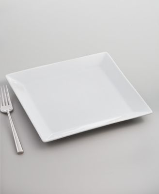 Whiteware Square Salad Plate, Created for Macy's