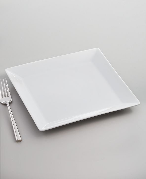 The Cellar Whiteware Square Salad Plate, Created for Macy's & Reviews