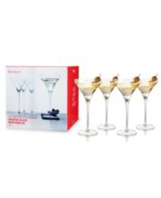 Mikasa Craft 12 Ounce Martini Cosmo Glass 4-Piece Set - Macy's