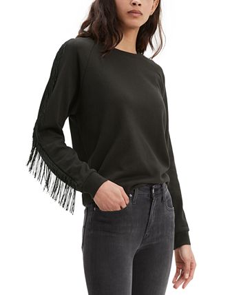 Levi s Women s Fringed Crewneck Sweatshirt Macy s