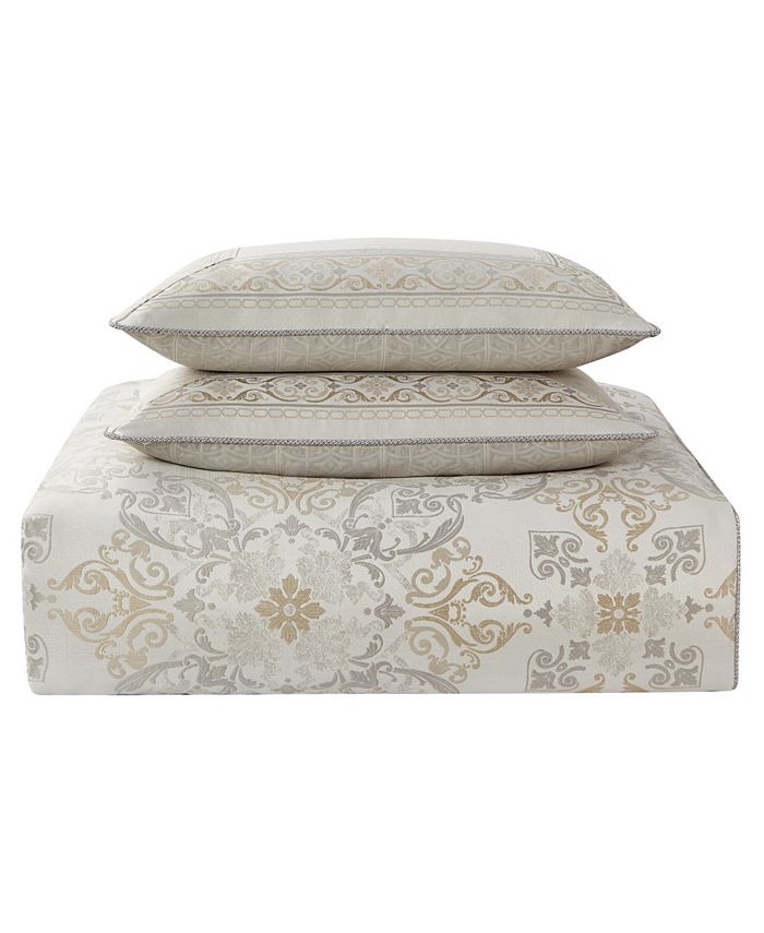 Waterford Shelah Reversible California King 4 Piece Comforter Set Macy's
