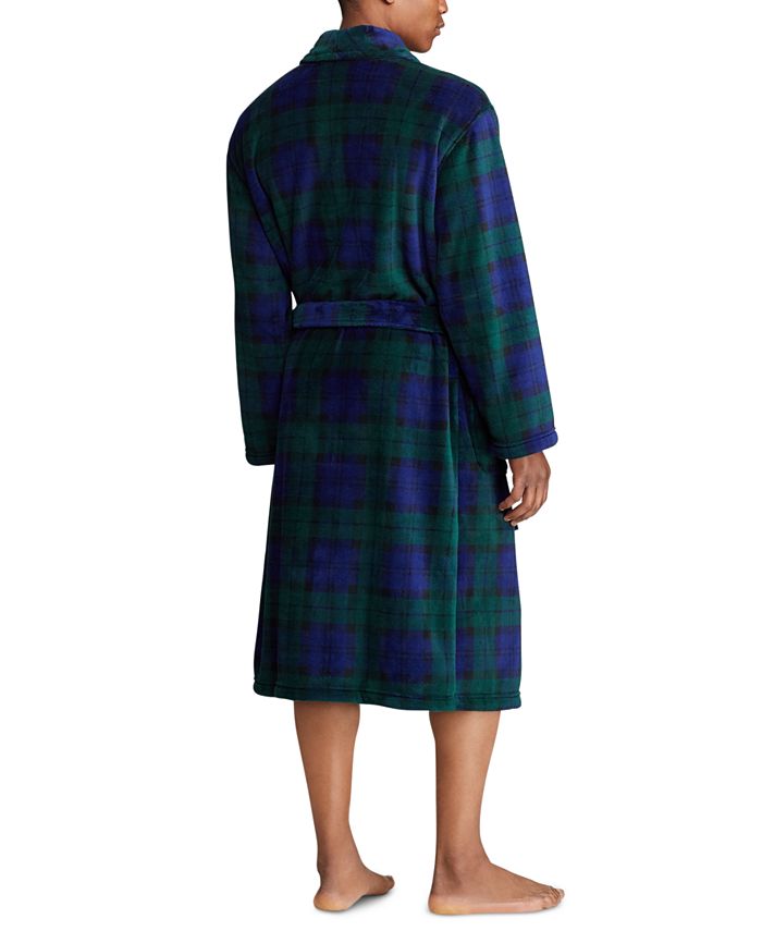 Polo Ralph Lauren Men's Microfiber Plush Bath Robe Macy's