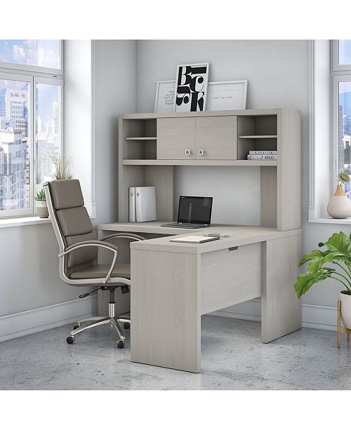 Kathy Ireland Office By Bush Furniture Echo L Shaped Desk With