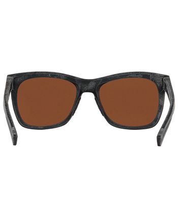 Costa Del Mar Caldera Grey Polarized Glass Ladies Sunglasses UC3 00B OGGLP  55 