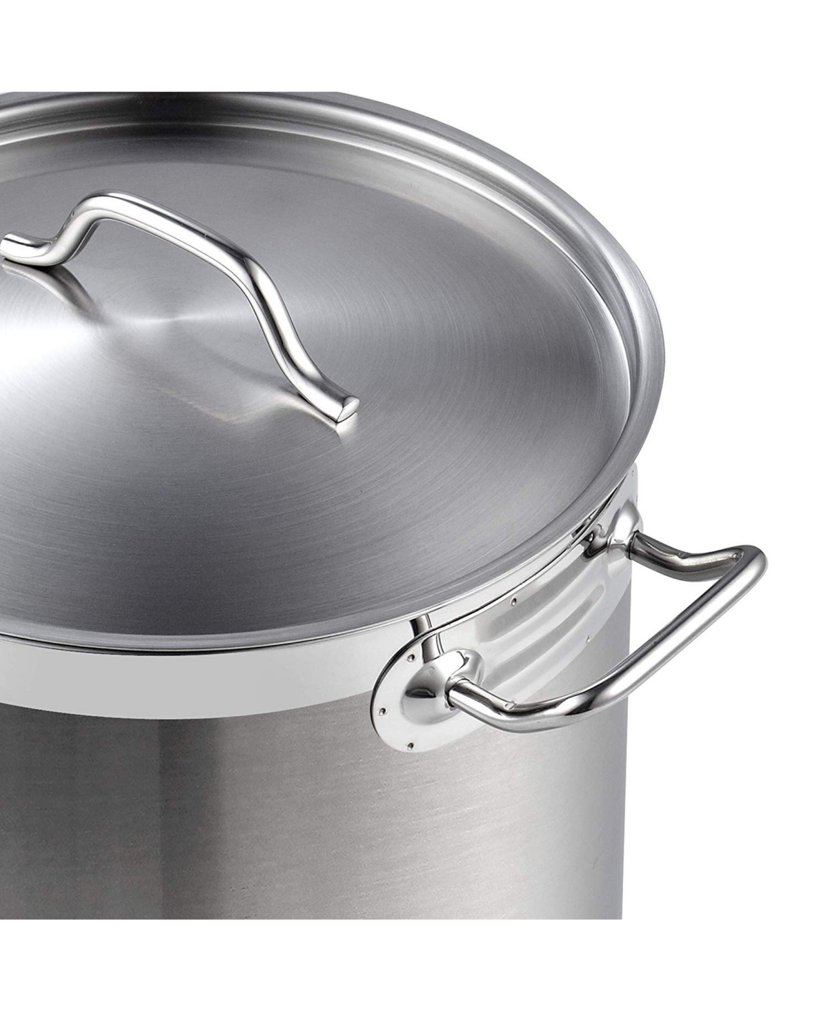 Cooks Standard Stockpots Stainless Steel, 11 Quart Professional Grade Stock Pot with Lid,- Silver