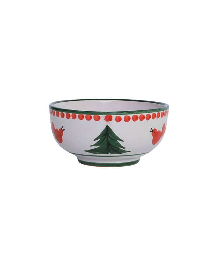 VIETRI Uccello Rosso Cereal/Soup Bowl - Macy's