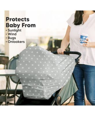 Baby Car Seat Cover, All-in-1 Nursing Cover, Car Seat Covers for Babies, Infant Car Seat Cover