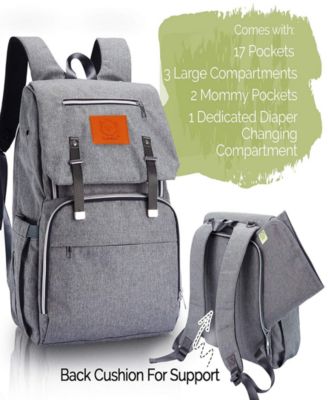 Baby Explorer Diaper Backpack Bag, Large, Waterproof Diaper Bags, Multi Functional Diaper Backpacks