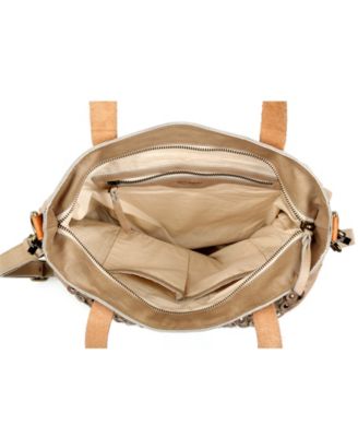 Stellar Stud Leather Tote Bag