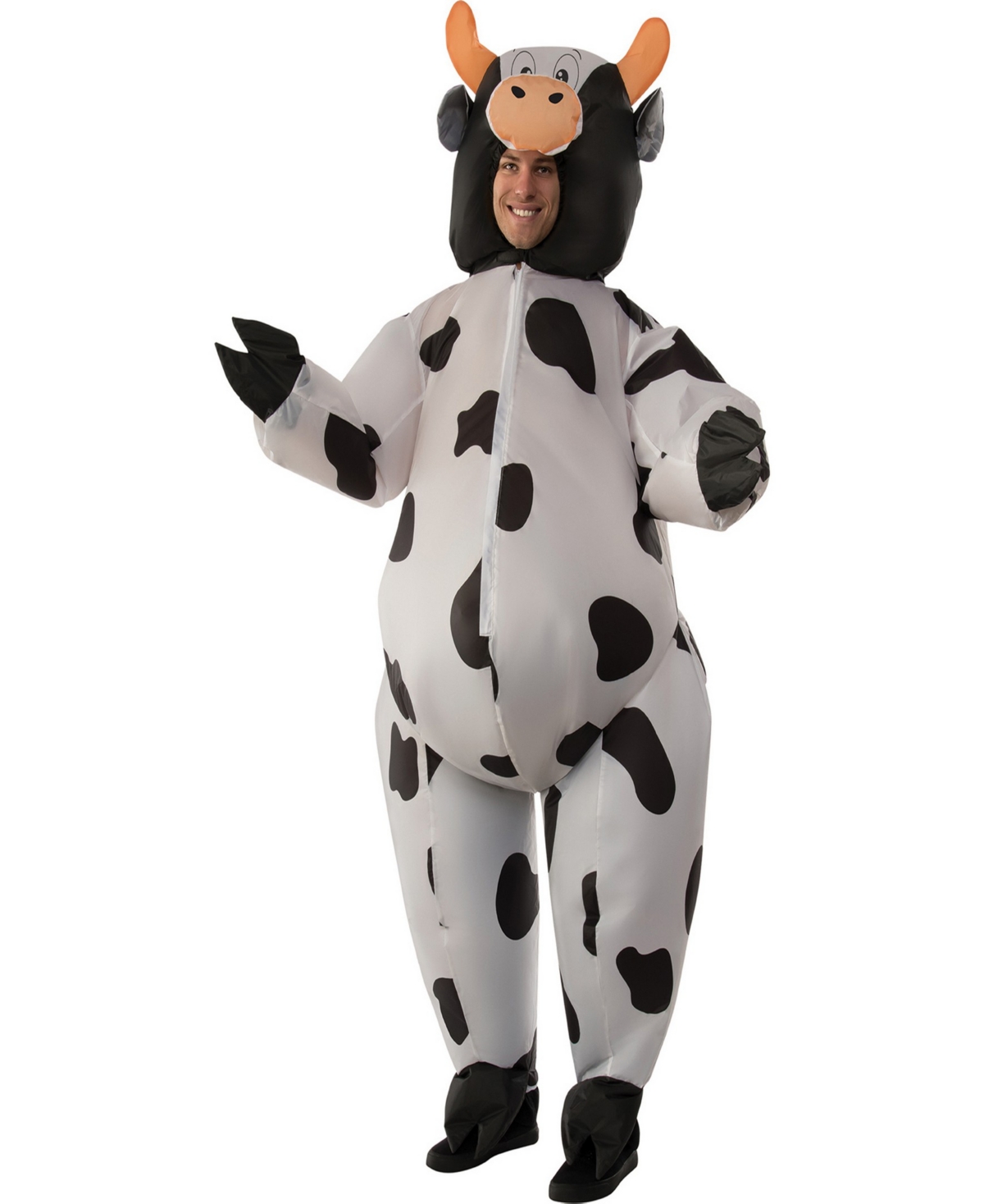 Buy Seasons Men's Cow Inflatable Costume - White