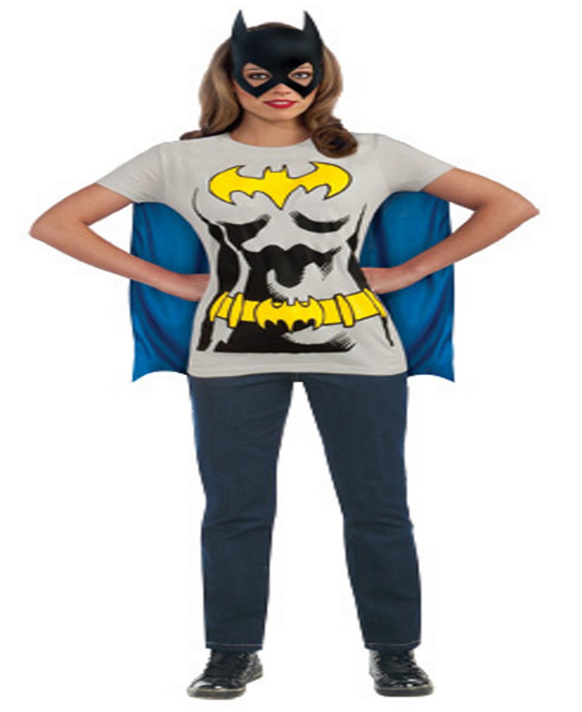 Buyseasons Buy Seasons Women's Batgirl T-Shirt Costume Kit