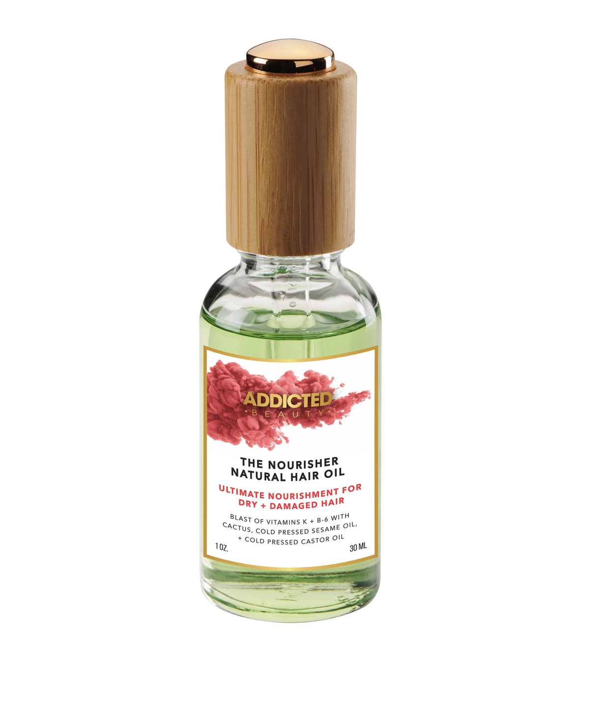 The Nourisher Natural Hair Oil - Green