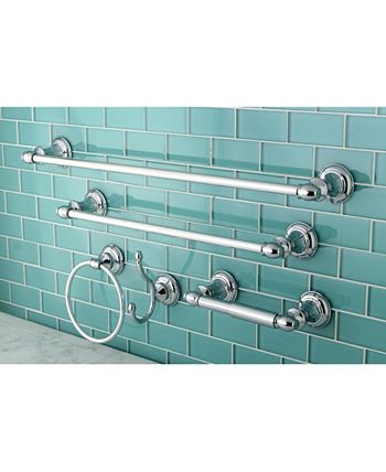 Kingston Brass - Provence 5-Pc. Bathroom Accessory Set in Polished Chrome