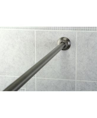  Decorative Flange 72-inch Tension Shower Rod