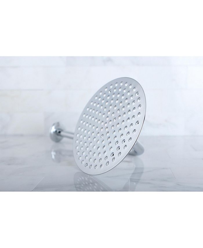 Kingston Brass - Victorian 8-Inch OD Brass Shower Head with 12-Inch Shower Arm in Polished Chrome